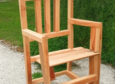 Jak zrobić drewniane krzesło ogrodowe
