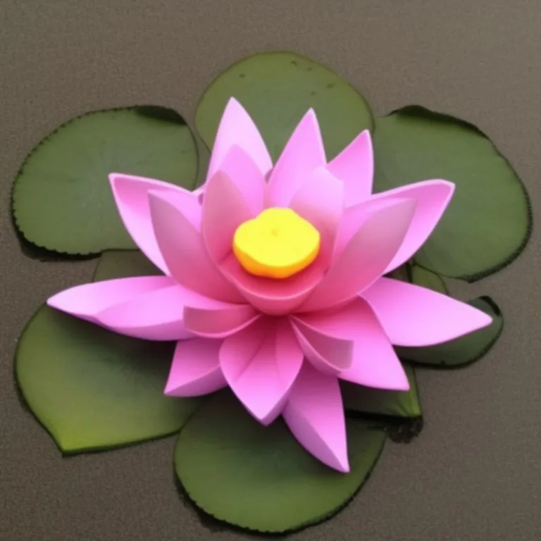 Jak zrobić kwiat lotosu z papieru origami
