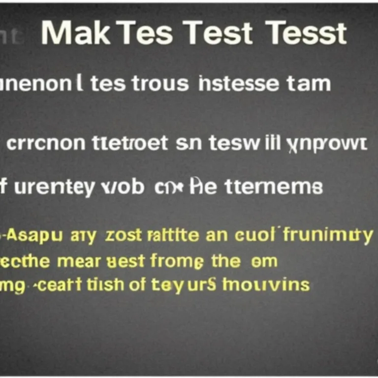 Jak zrobić test w zespole